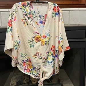 NW/WT floral blouse